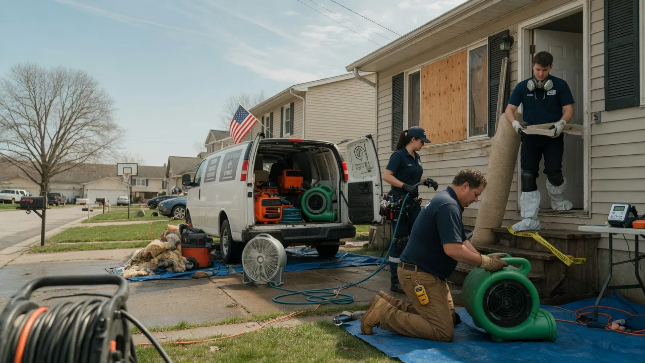 Water Damage Restoration in Thorndale, PA near me